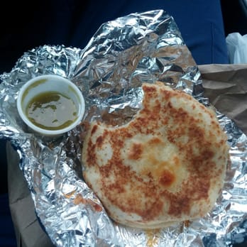 Amaris Bakery - Chorizo y Jamon Gordita with awesome salsa - Bakeries Near Me - Houston, Texas Amaris Bakery - Chorizo y Jamon Gordita with awesome salsa - Bakeries Near Me - Houston, Texas