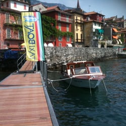 Taxi Boat Lecco - This is the pier in Varenna where they pick you up. Pretty easy to find.