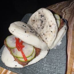 Duck Scrapple Bao Buns Duck Scrapple Bao Buns
