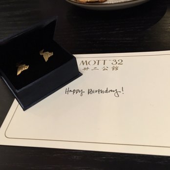 Mott 32 - They gave us this cufflinks for my friend's birthday - Chinese Near Me - Las Vegas, Nevada Mott 32 - They gave us this cufflinks for my friend's birthday - Chinese Near Me - Las Vegas, Nevada