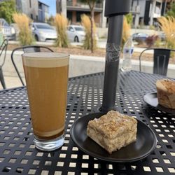 DOMA Coffee Roasting Company - Nitro cold brew with coffee cake