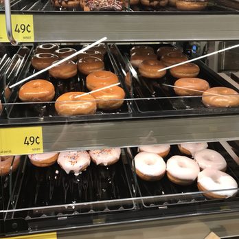 ALDI - a variety of donuts in a display case - Grocery Near Me - Frederick, Maryland