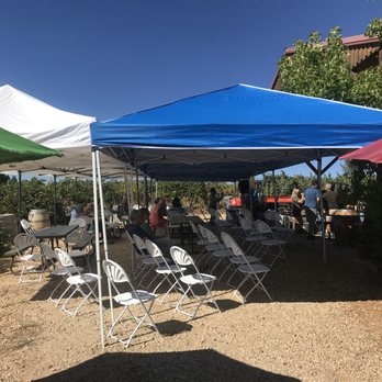 Cooper Vineyards - On their back patio - they had a live music and bbq event - Wineries Near Me - Plymouth, California