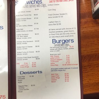Jo's Diner - Menu - Diners Near Me - Sheridan, Arkansas
