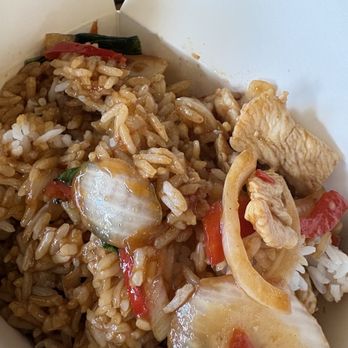 Pei Wei Asian Kitchen - NEW Thai Basil Chicken !! So good!!! - Asian Fusion Near Me - San Antonio, Texas Pei Wei Asian Kitchen - NEW Thai Basil Chicken !! So good!!! - Asian Fusion Near Me - San Antonio, Texas