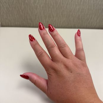 Marble Nails & Spa - Enjoying the beautiful nails that Amy did - Nail Salons Near Me - Elk Grove, California Marble Nails & Spa - Enjoying the beautiful nails that Amy did - Nail Salons Near Me - Elk Grove, California