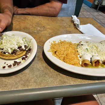 Chukis Deli Mexicano - Asada sope and chicken taquitos!  My favorite are the sopes! - Mexican Near Me - Olive Branch, Mississippi