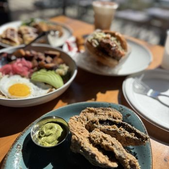 Barista's Kitchen - Yummy Portobello Fries $ 10 1.30.26 - Breakfast & Brunch Near Me - Yorba Linda, California