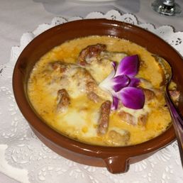 Chicken with chorizo, cheese & cream sauce special Chicken with chorizo, cheese & cream sauce special