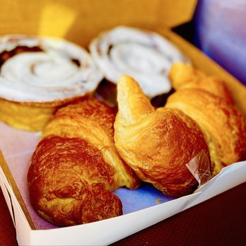 La Casa Del Pane - 2 cinnamon rolls. 2 ginormous crossants to go "la vie en rose" OuiOui. - Coffee & Tea Near Me - St Pete Beach, Florida La Casa Del Pane - 2 cinnamon rolls. 2 ginormous crossants to go "la vie en rose" OuiOui. - Coffee & Tea Near Me - St Pete Beach, Florida