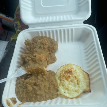 The Local - Biscuits and Green Chile Sausage Gravy - American Near Me - Prescott, Arizona The Local - Biscuits and Green Chile Sausage Gravy - American Near Me - Prescott, Arizona