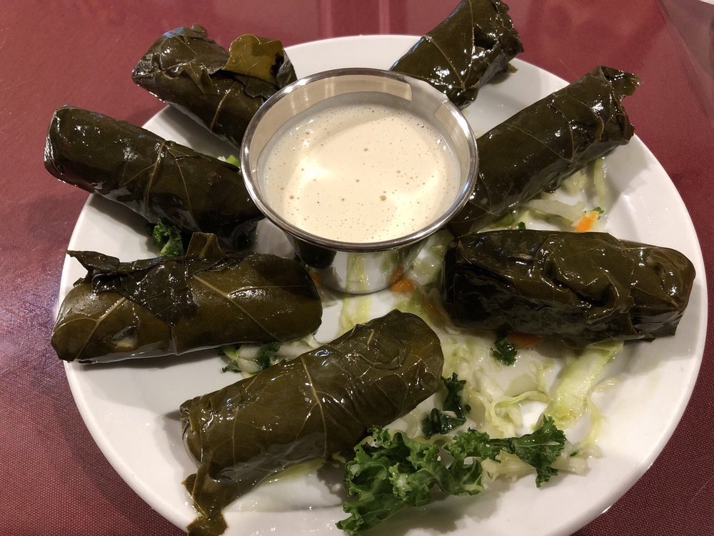 Order Side of Dolmas food online from Small World Restaurant store, Napa on bringmethat.com
