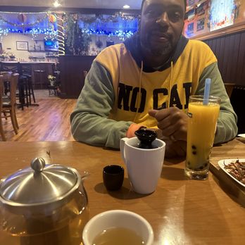 Tao’s Restaurant - Sake, boboa mango slushie and green tea - Chinese Near Me - Middletown, New York