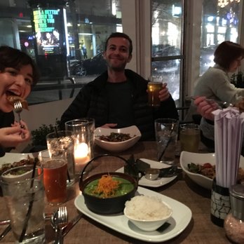 Malai Kitchen - Pals enjoying their food! - Thai Near Me - Dallas, Texas