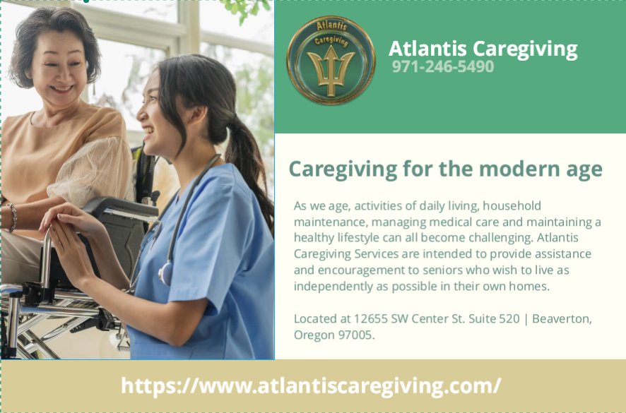 Atlantis Caregiving - home care agency in Beaverton, OR
