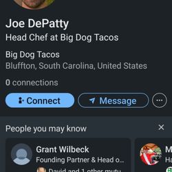 Big Dog Tacos - This is how he speaks to women on the internet. I've given him the chance to apologize, and he hasn't.