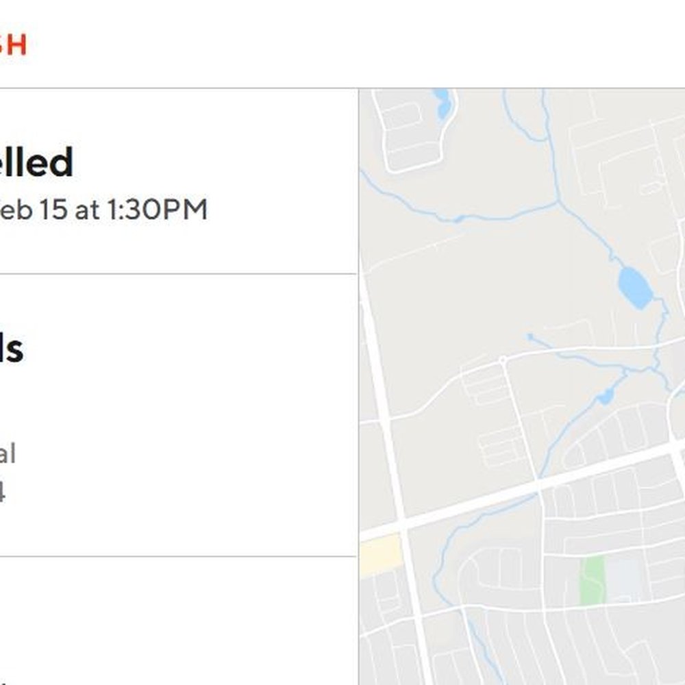 cancelled by door dash , but no one from PETsMART informed me.