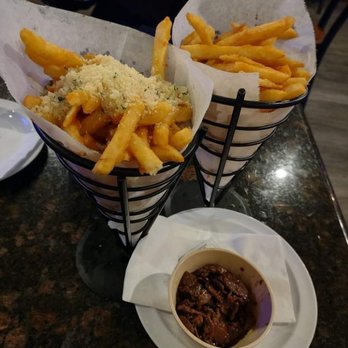 Bonchon Woodlawn - French fries (one with parmesan) and bulgogi - Korean Near Me - Charlotte, North Carolina Bonchon Woodlawn - French fries (one with parmesan) and bulgogi - Korean Near Me - Charlotte, North Carolina