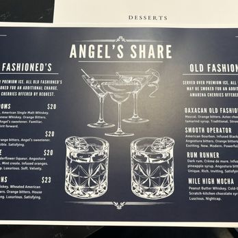 Angel's Share - Old fashioned menu - Whiskey Bars Near Me - Long Beach, California Angel's Share - Old fashioned menu - Whiskey Bars Near Me - Long Beach, California