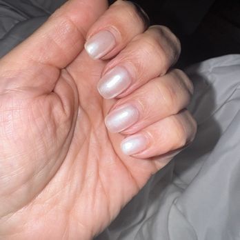 LUX SF - This was before the fill. My second visit. They don't push cuticles back or clean it up. Just apply builder. - Nail Salons Near Me - San Francisco, California LUX SF - This was before the fill. My second visit. They don't push cuticles back or clean it up. Just apply builder. - Nail Salons Near Me - San Francisco, California