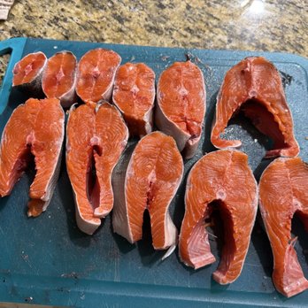 Local Market - Salmon steak. - Seafood Markets Near Me - Bellevue, Washington Local Market - Salmon steak. - Seafood Markets Near Me - Bellevue, Washington