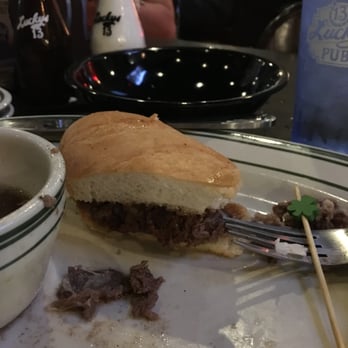 Lucky's 13 Pub - Piled High prime rib really? oh that's grizzle in the foreground. - Music Venues Near Me - Mendota, Minnesota Lucky's 13 Pub - Piled High prime rib really? oh that's grizzle in the foreground. - Music Venues Near Me - Mendota, Minnesota