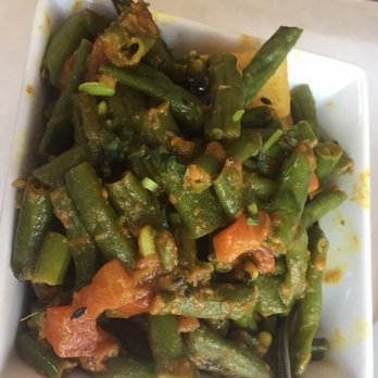 Nepal House - Aloo Ra Seemi Ko  Tarkari -- green beans and potatoes in mild sauce with tomatoes and herbs - Indian Near Me - Chicago, Illinois