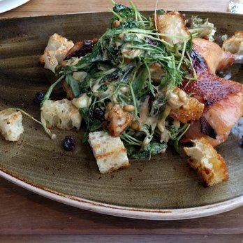 Halifax - Roasted chicken with croutons, salad, pine nuts - Seafood Near Me - Hoboken, New Jersey Halifax - Roasted chicken with croutons, salad, pine nuts - Seafood Near Me - Hoboken, New Jersey