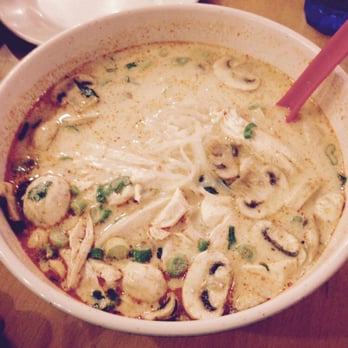 Noodle World - Chicken Tom Kha with noodles - Chinese Near Me - Alhambra, California