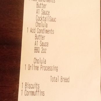 Cracker Barrel Old Country Store - Receipt of everything that I ordered. Unfortunately it was not what I received - Southern Near Me - Layton, Utah Cracker Barrel Old Country Store - Receipt of everything that I ordered. Unfortunately it was not what I received - Southern Near Me - Layton, Utah