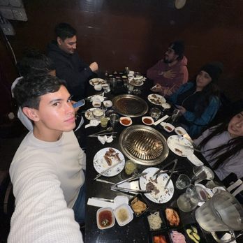 Jong Ga House - Enjoying a great dec  night with friends - Korean Near Me - Oakland, California