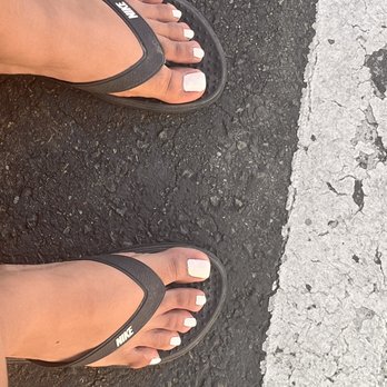 Prestige Nails - "Acrylic" on both big toes.. they're not even square as I asked.. I've had better. - Nail Salons Near Me - Escondido, California Prestige Nails - "Acrylic" on both big toes.. they're not even square as I asked.. I've had better. - Nail Salons Near Me - Escondido, California