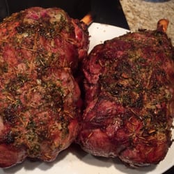 Elite Meat - Two 4 lb lamb legs from Elite meat. Thanks for making our Easter roast special.
