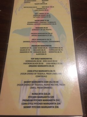 Menu photo 3 Wapos Boulder, CO