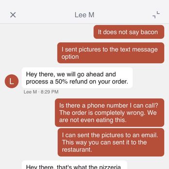Picasso Pizza - This is the conversation with the slice app. Like I said no help!! - Pizza Near Me - Trexlertown, Pennsylvania Picasso Pizza - This is the conversation with the slice app. Like I said no help!! - Pizza Near Me - Trexlertown, Pennsylvania