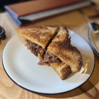 Grove - a grilled cheese sandwich on a plate - New American Near Me - Grand Rapids, Michigan