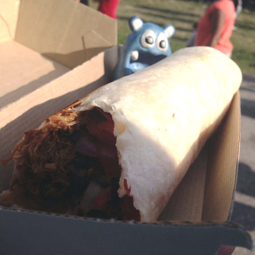 Rib Rito Burrito $8 (4/5 NOMs) Rib Rito Burrito $8 (4/5 NOMs)