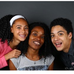 Katie To, DDS - Family that has braces together stays together :) Love our patients.