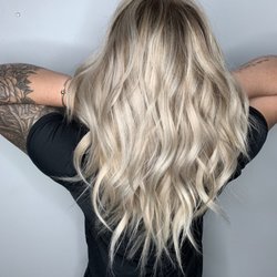 Cutting Edge Suites - Balayage Icy Blonde @hairbyGinaD