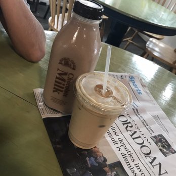 Howling Cow Cafe - Chocolate milk and vanilla latte - Coffee & Tea Near Me - Bellvue, Colorado Howling Cow Cafe - Chocolate milk and vanilla latte - Coffee & Tea Near Me - Bellvue, Colorado
