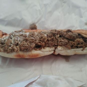 Lefty's Cheesesteaks - Cheesesteaks with mushrooms- Needs more cheese. - Cheesesteaks Near Me - Detroit, Michigan