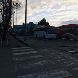 Long Walk Bus Station - The Long Walk Station on a late Sunday autumn evening