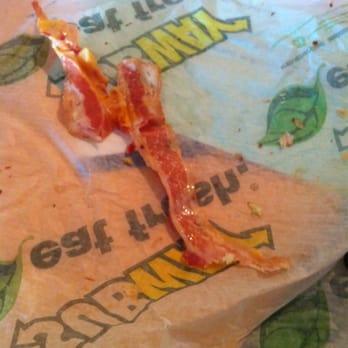 Subway - Nasty! Cook your bacon subway! - Sandwiches Near Me - La Quinta, California