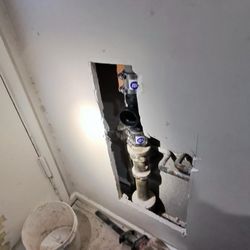 ASAP Plumbing Solutions - Drain repair in wall