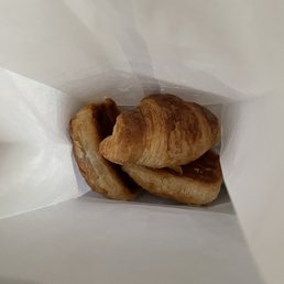 I wish you could smell the inside of this bag full of warm fresh pastries. I wish you could smell the inside of this bag full of warm fresh pastries.
