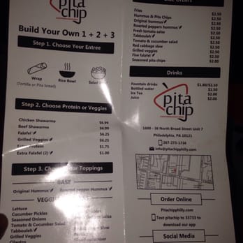 Pita Chip - Alittle look at their menu - Halal Near Me - Philadelphia, Pennsylvania Pita Chip - Alittle look at their menu - Halal Near Me - Philadelphia, Pennsylvania