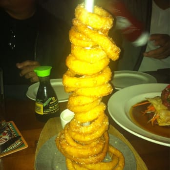 Yard House - Onion ring tower - 1/2 off HH ($8.65) - New American Near Me - Irvine, California Yard House - Onion ring tower - 1/2 off HH ($8.65) - New American Near Me - Irvine, California