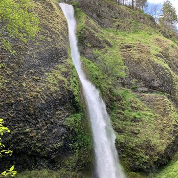 Horsetail Falls - 05.26.19 flow of the waterfall resembles a horsetail - Hiking Near Me - Cascade Locks, Oregon Horsetail Falls - 05.26.19 flow of the waterfall resembles a horsetail - Hiking Near Me - Cascade Locks, Oregon