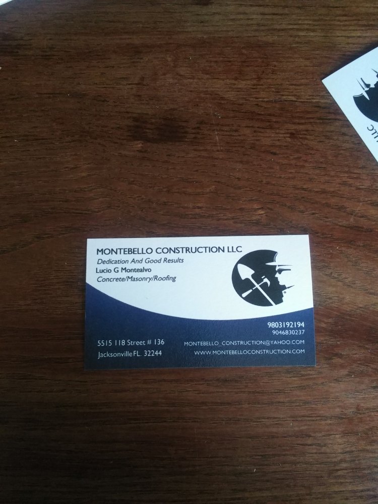 Slide of Montebello Construction