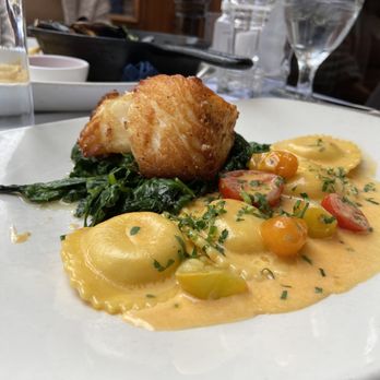Atlantic Fish - Pan - Seared Sea Bass - Seafood Near Me - Boston, Massachusetts